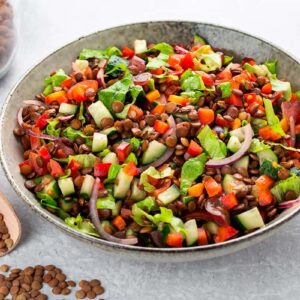 Ensalada de lentejas