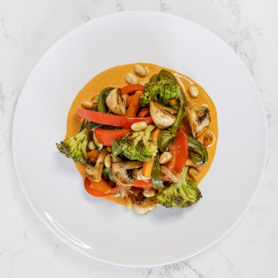 TRAFUS. CURRY ROJO DE VERDURAS. BUP