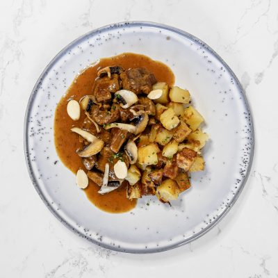 TRAFUS. FRICANDO DE TERNERA. BUP