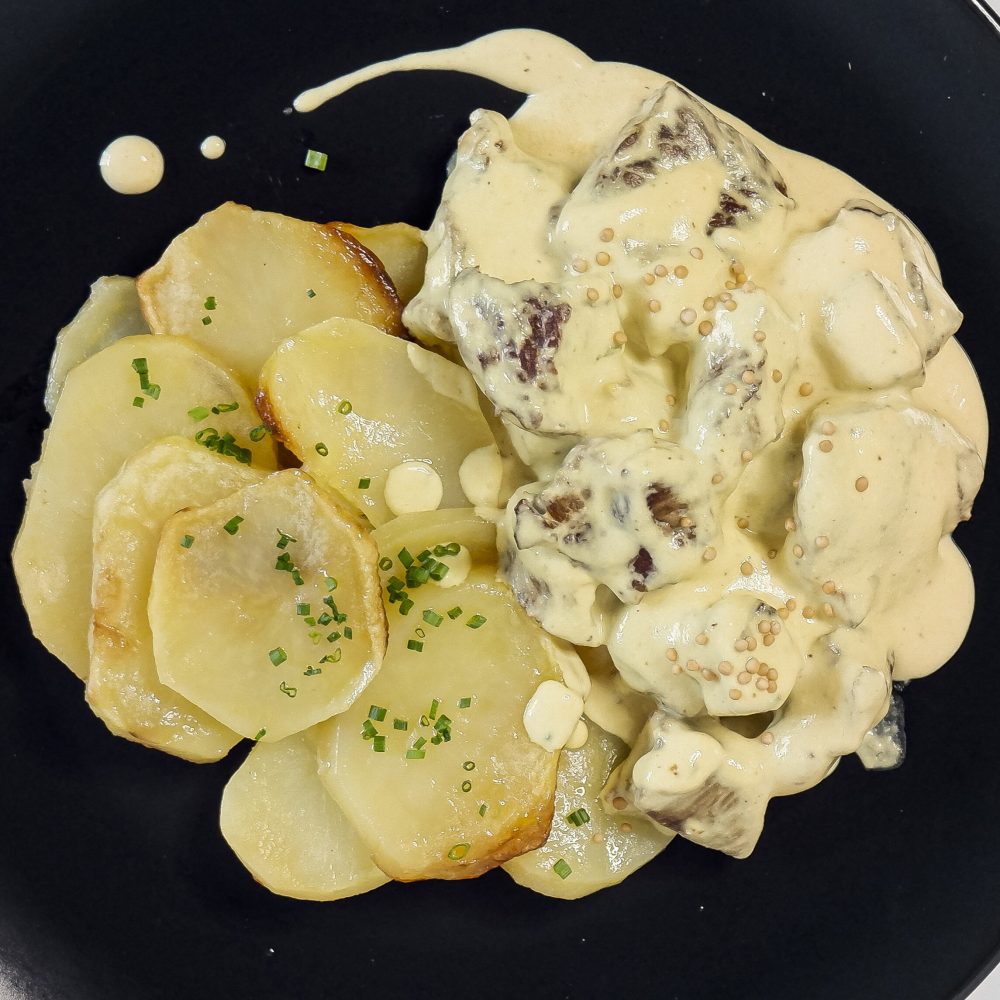 TRAFUS. TERNERA A LA MOSTAZA. UP234